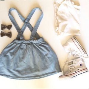 Childhoods suspender skirt